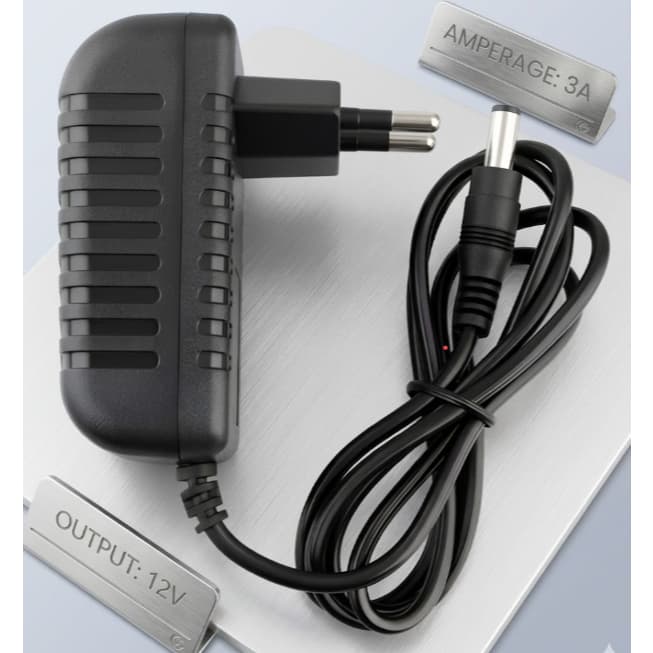 Fonte 12V 3A 40W Bivolt Chaveada Plug P4 para Fita LED Câmera DVR Roteador