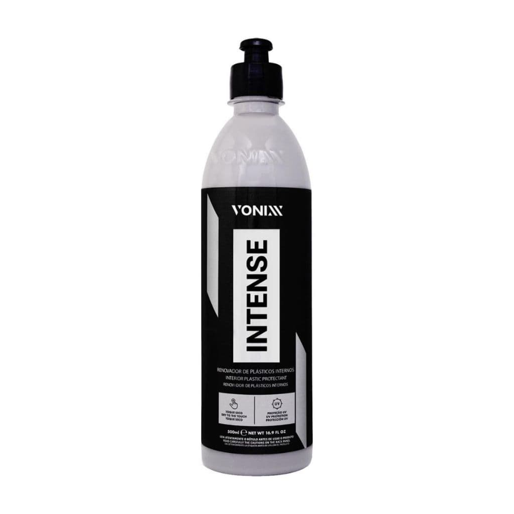 Intense Renovador de Plásticos Vonixx 500ml Proteção Interior Automotivo Alta Durabilidade