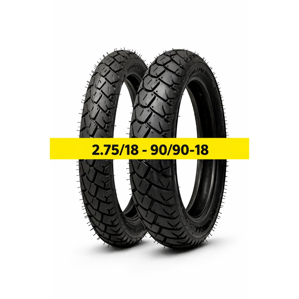 PNEU DE MOTO CG 125 TITAN 150 FAN 160 HONDA YBR YAMAHA PROMOÇÃO FEITO COM BORRACHA PREMIUM