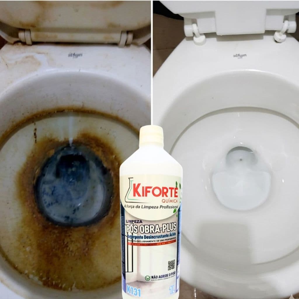 Tira Manchas Vasos Sanitários Pias Detergente limpador Renova Sanitários 1L Envio Rápido
