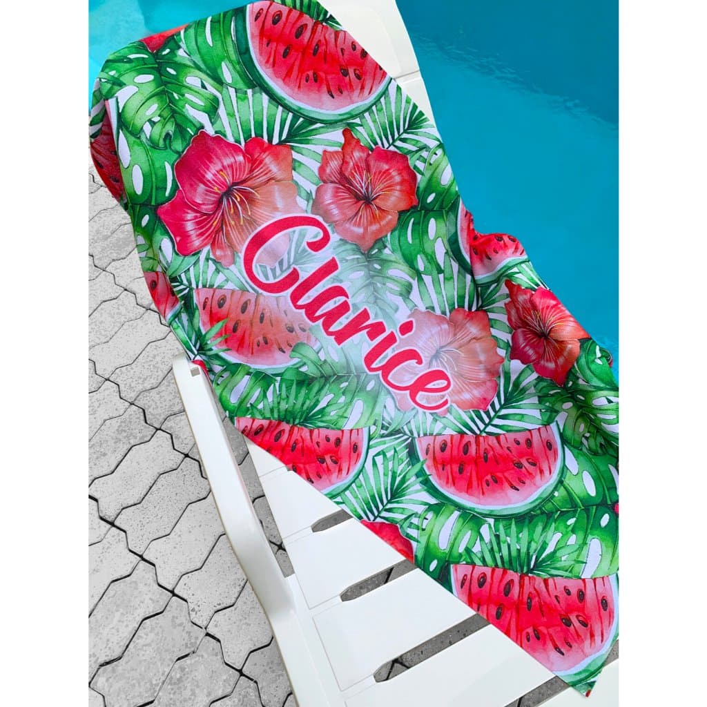 Toalha de Praia Personalizada - Fruit Salad