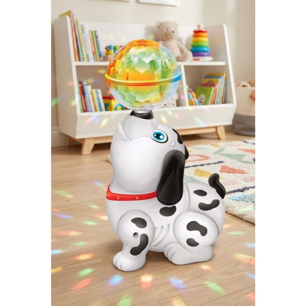 Cachorrinho Dançarino Luz Som Movimento 360 Brinquedo Interativo