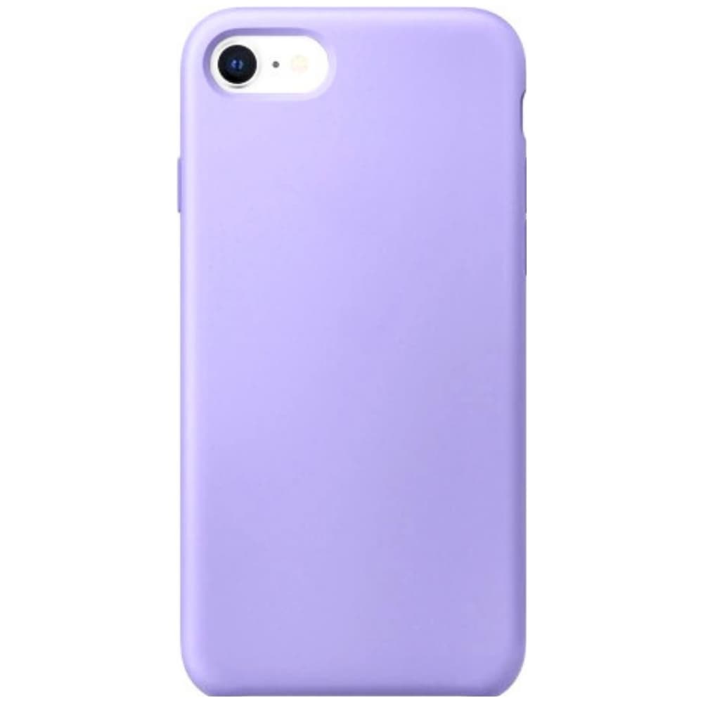 Capinha Lilás Para Iphone 7, Iphone 8 Normal e Iphone SE 2020/2022 Fechada Nas Laterais Aveludada