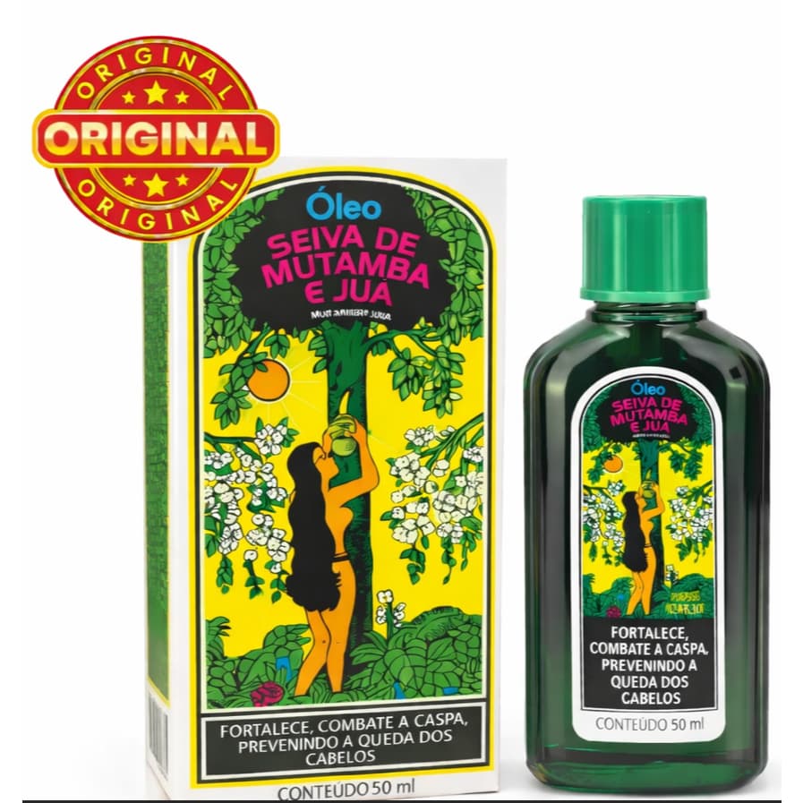 Óleo Capilar Seiva De Mutamba E Juá 50 Ml