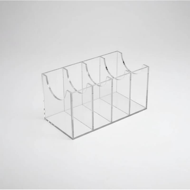Organizador de Cintos Em Acrílico Luxo Transparente