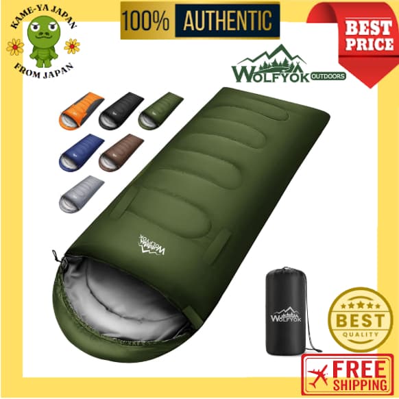 【Envio direto do Japão】Saco de dormir 4 em 1 multifuncional wolfyok outdoors impermeável【Qualidade japonesa】