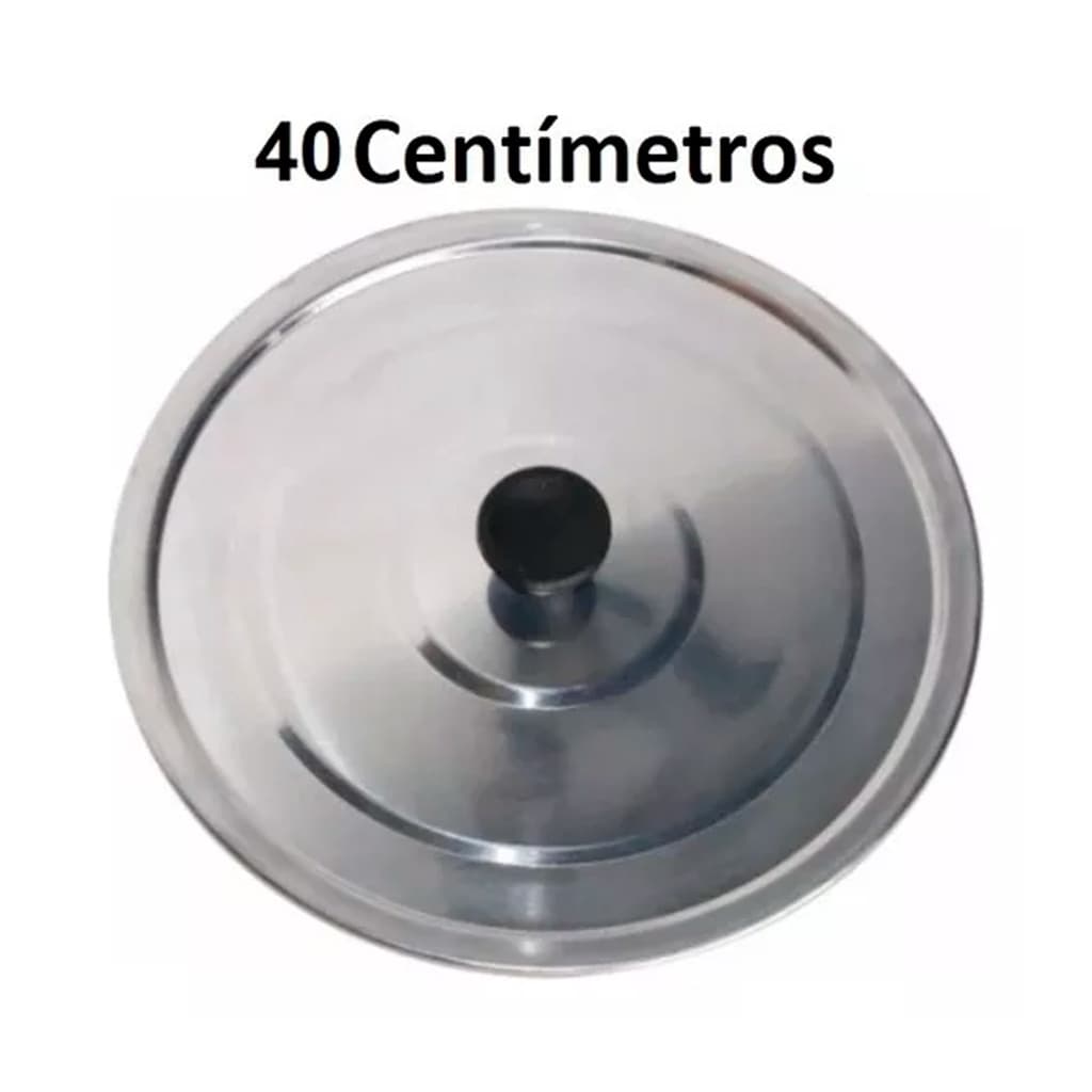 Tampa N°40 Para Panela Alumínio Avulsa Para Panela Com Pomel