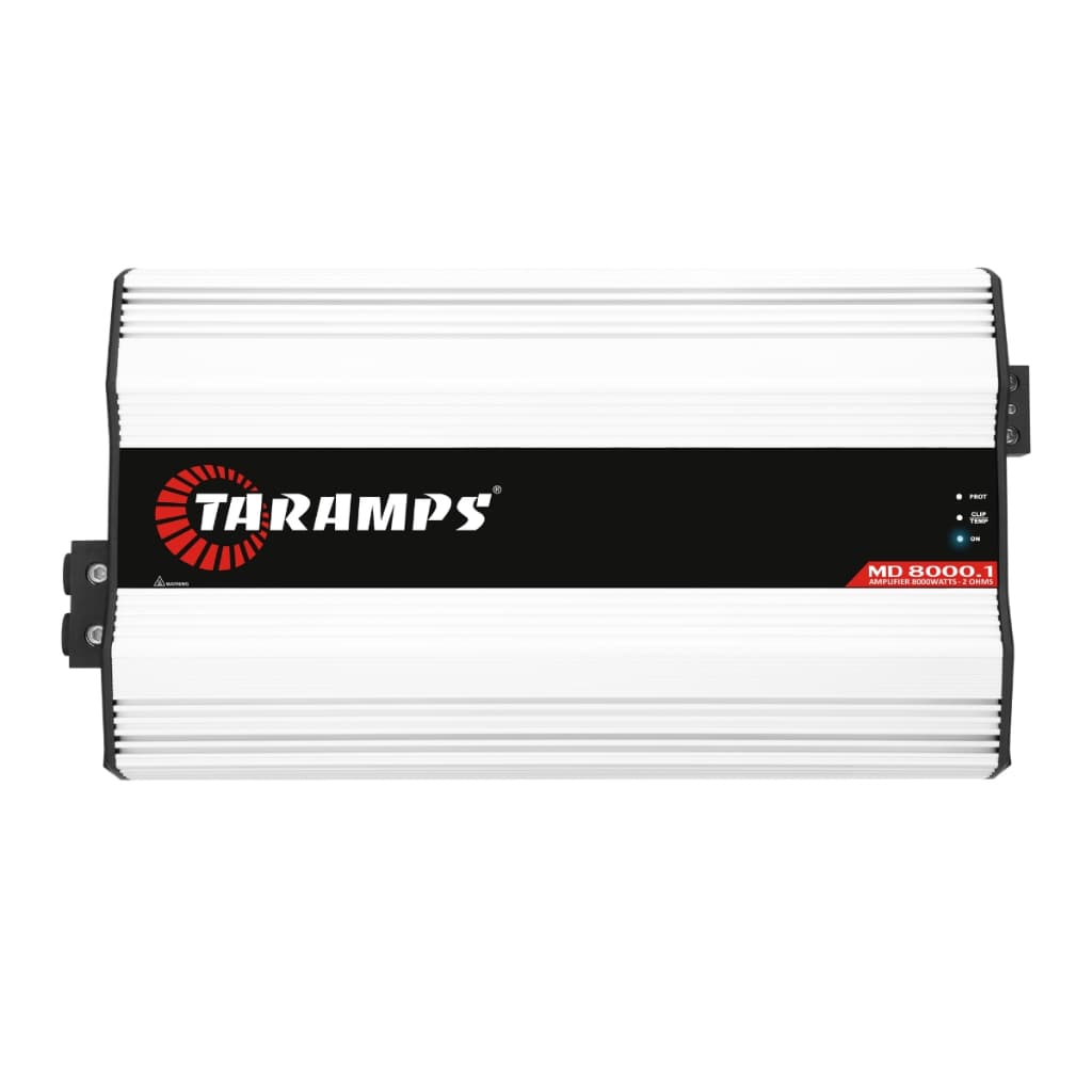 Módulo Taramps MD 8000 1 Canal 2 Ohms 8000W Rms Amplificador Automotivo
