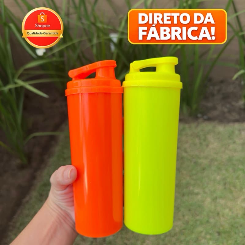 25 unidades copo long drink com tampa de squeeze 330ml