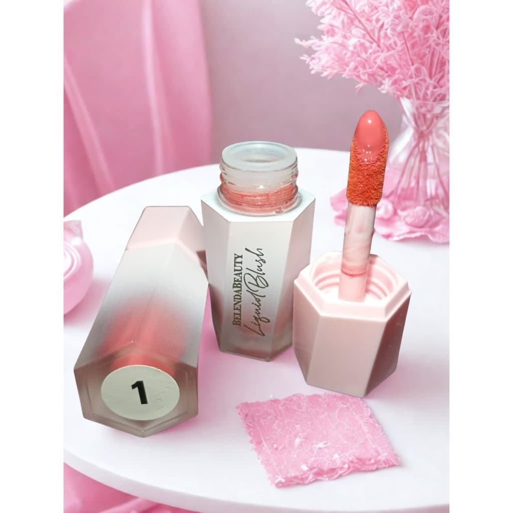 BLUSH LÍQUIDO VELUDO BELENDA BEAUTY – EFEITO MATTE NATURAL | ALTA FIXAÇÃO