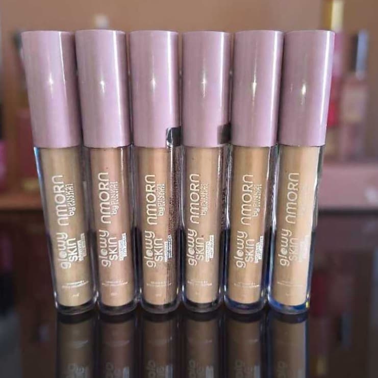 CORRETIVO LÍQUIDO GLOWY SKIN BY PINK21 - ALTA COBERTURA + VITAMINA E / ACABAMENTO NATURAL