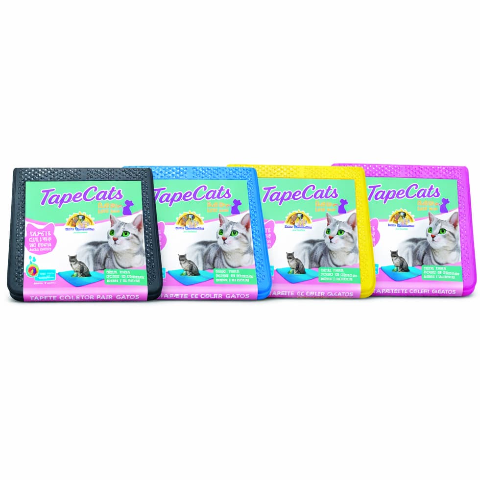 Tapete para Gato Caixa de Areia Coletor de Areia Anti Sujeira Tapete Higiênico Gato Grande 56x51cm