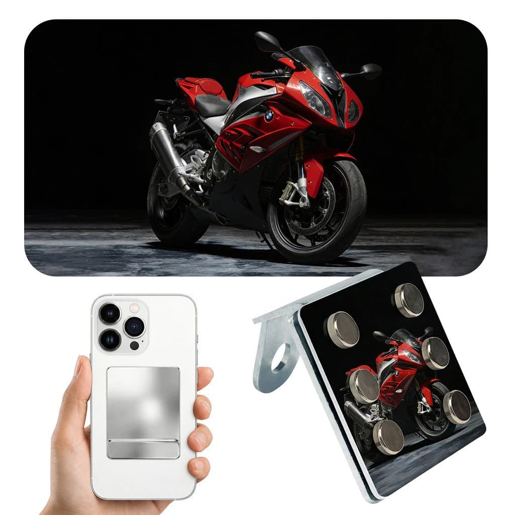 Suporte De Celular Para Moto Magnético Imã Forte Universal Seguro