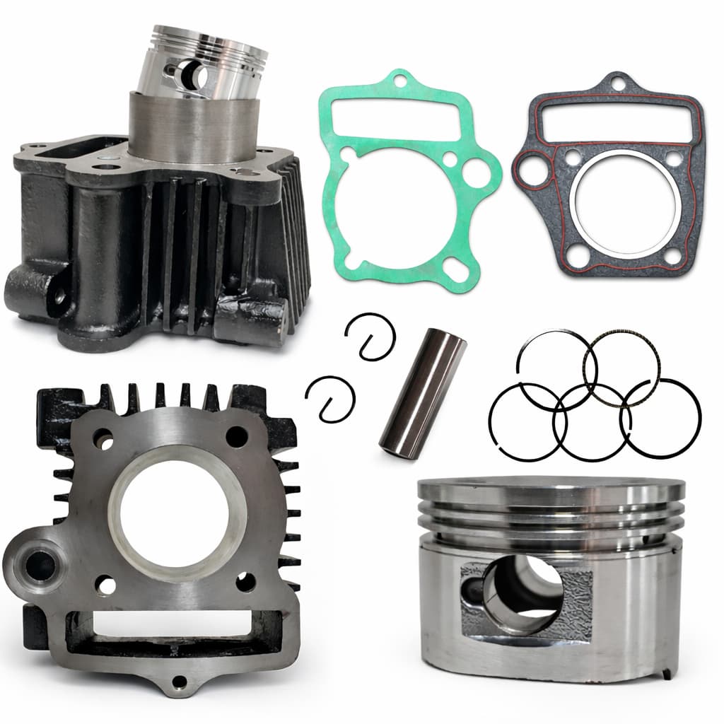 Kit Motor Aumento Potencia 50cc P/ 90cc Shineray Jet 49