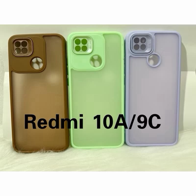 Capa case Space Colorida fosco translúcido  para xiaomi Redmi 10A/9C