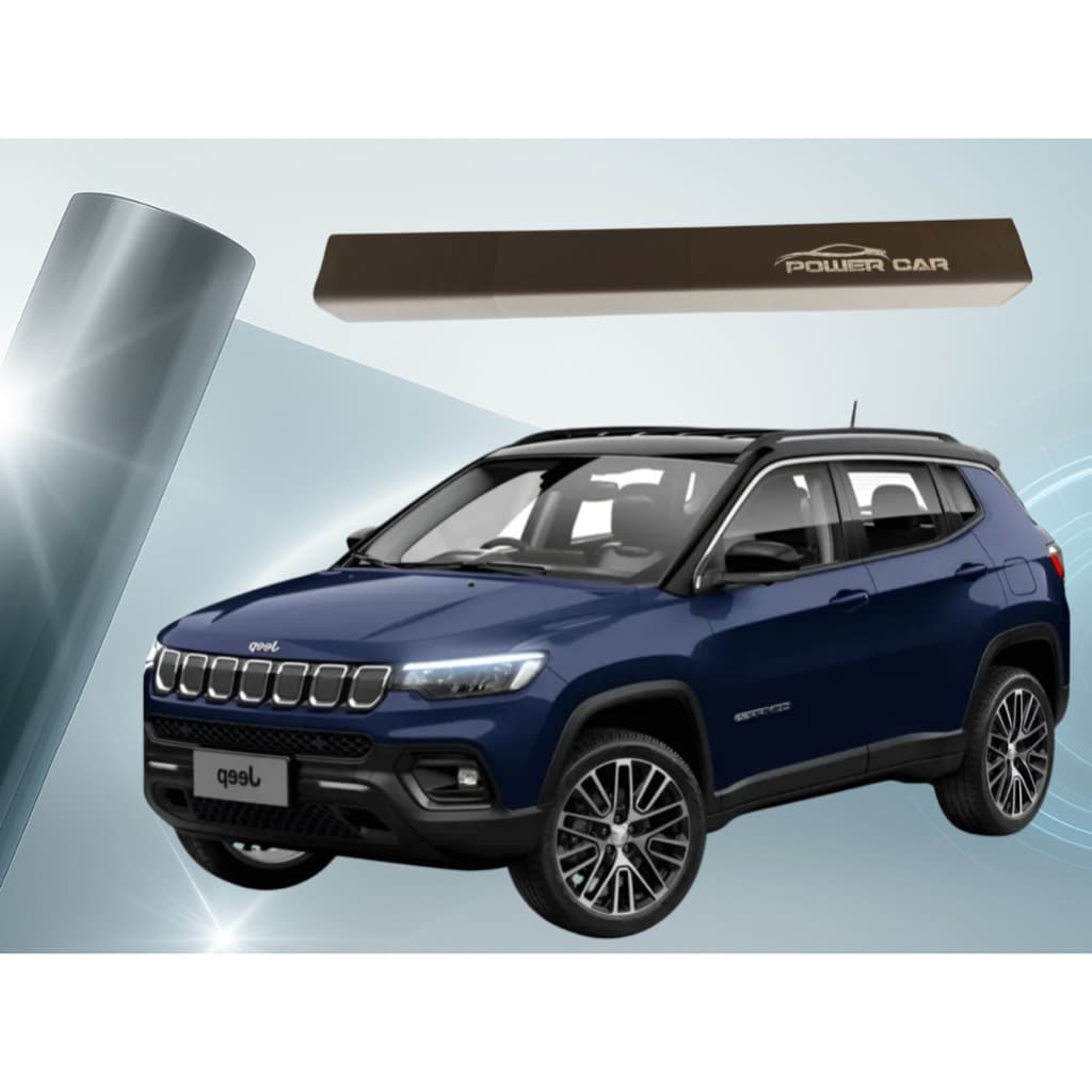 Película Insulfilm Profissional  Jeep Compass 16 A 25 Corte Computadorizado