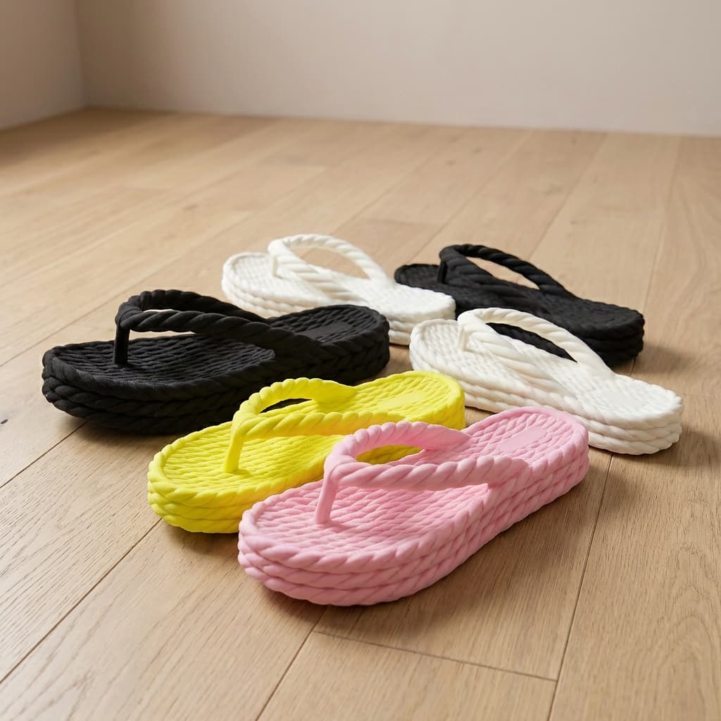 Chinelo Feminino Plataforma Estilo Verão Leve E Antiderrapante