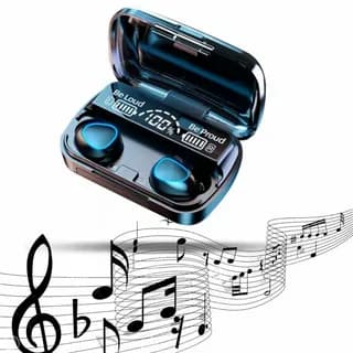 Fone De Ouvido Sem Fio M10 TWS Bluetooth 5.3 display Led Touch