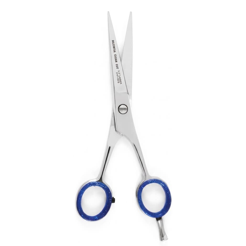 Tesoura de Cabelos, Corte Fio Laser  5.5" Aço Inox Cromado - Linha BASIC