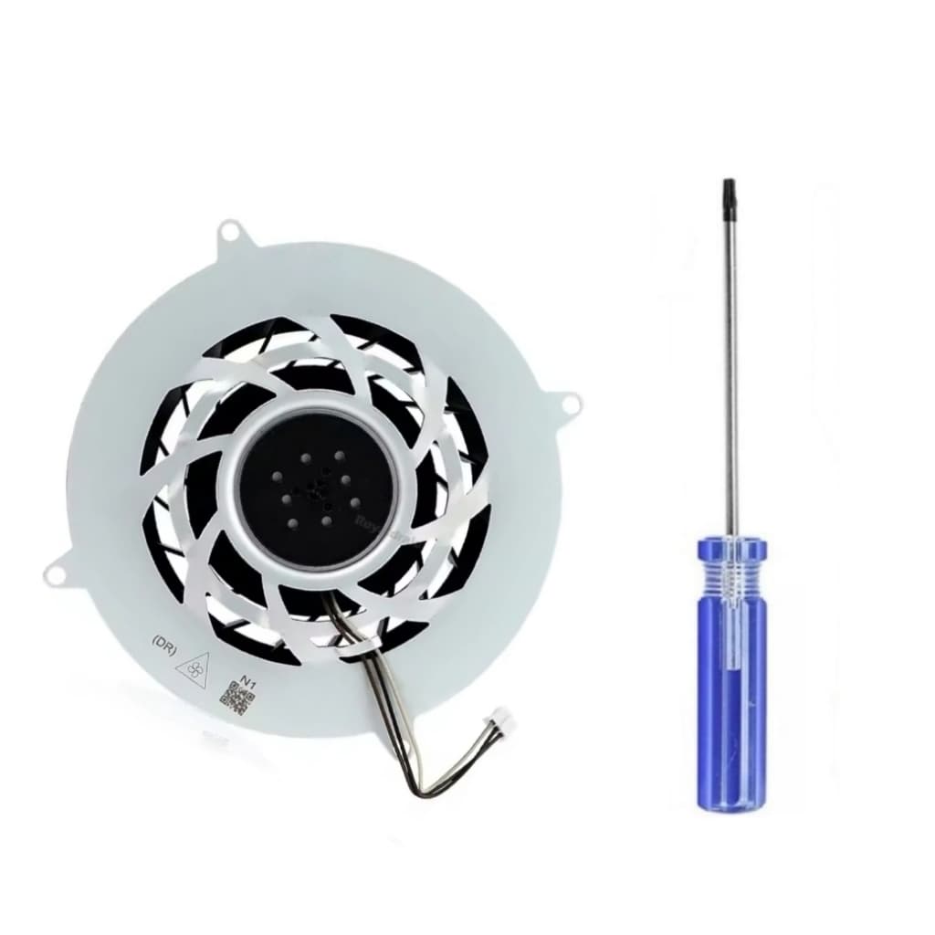 Cooler Original 19 Lâminas Para Ps5 Slim Com Chave Torx T8