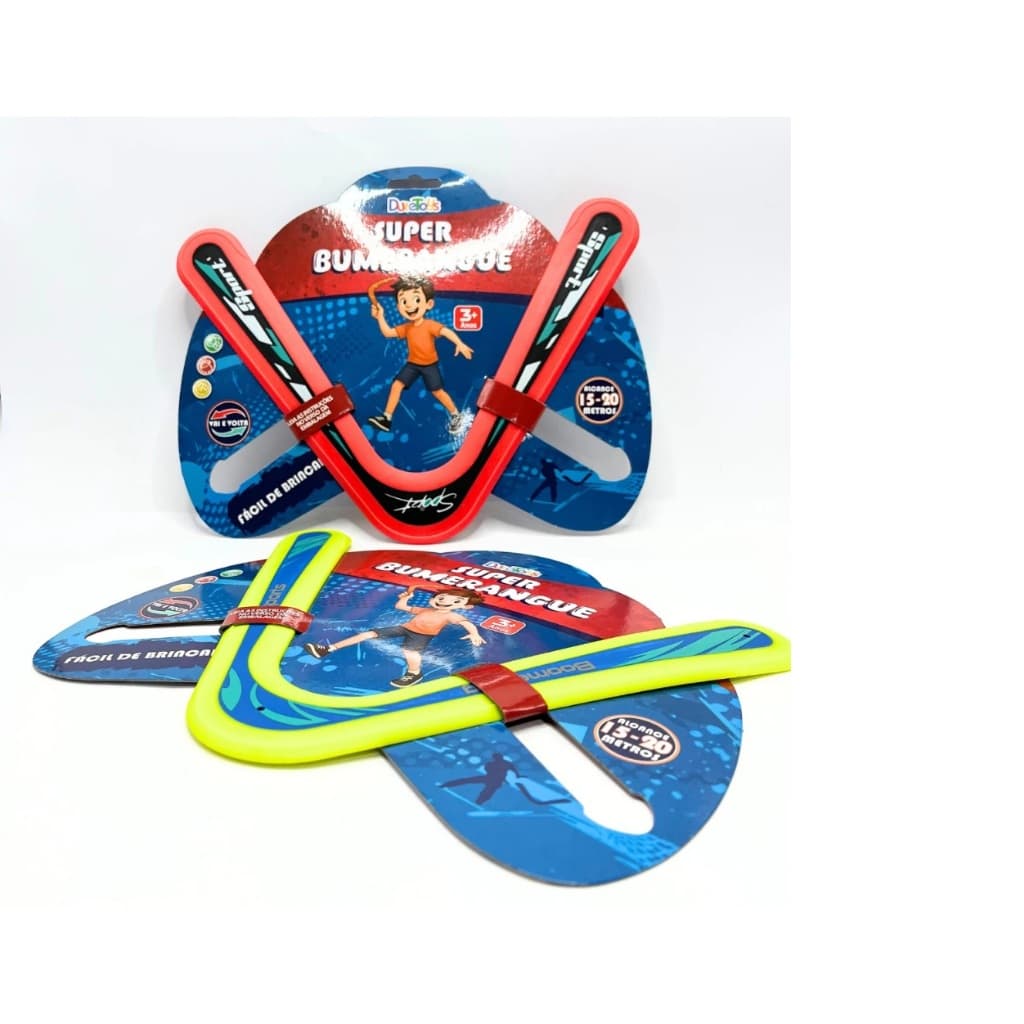 Super Bumerangue - Dute Toys - Infantil  - Alcance 20 Metros