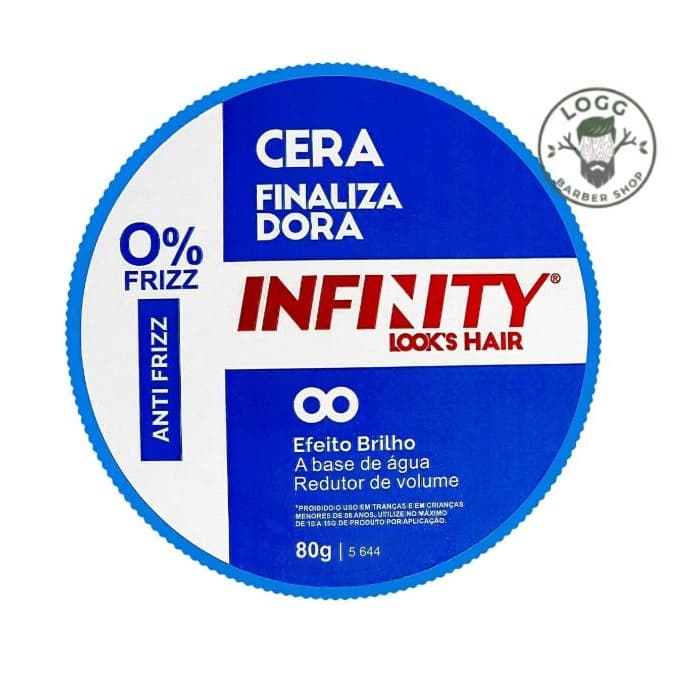 Kit 3x Pomadas Finalizadoras Fox For Infinity 80g Cera Modeladora Efeito Brilho Forte Fixação Alta