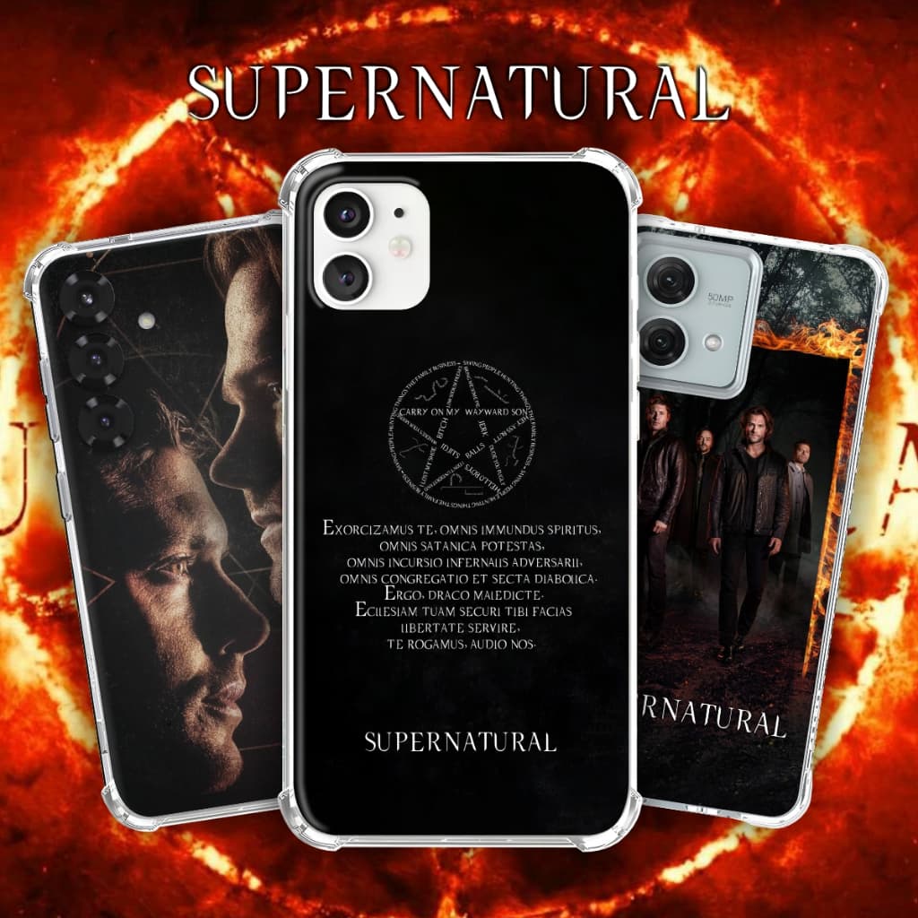 Capa de Celular Supernatural Dean e Sam Winchester Sobrenatural Capinha