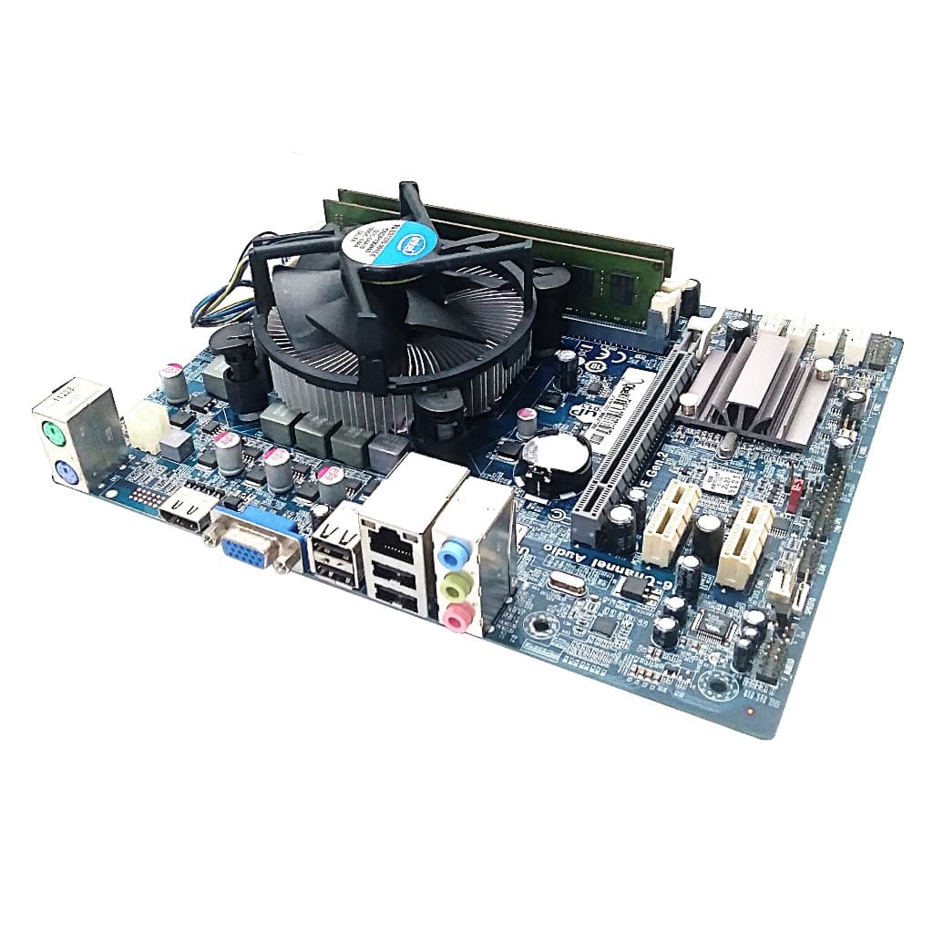 Kit Placa Mãe H61H2-M2 Core I3-2100 4GB DDr3 HDMI Garantia Nf