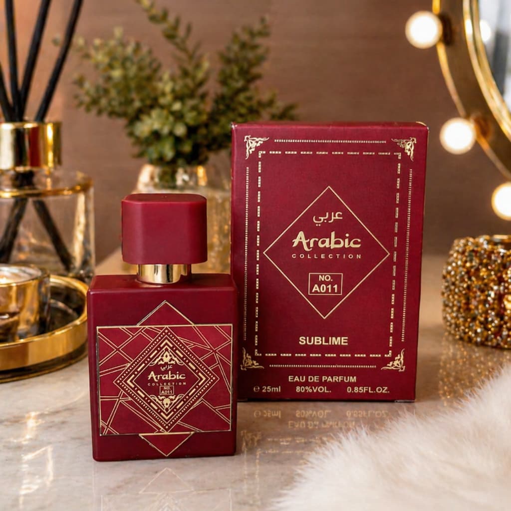Perfume Árabe Sublime Arabic Collection A011 Sublime 25ml Importado Alta Fixação Longa Duração Luxo