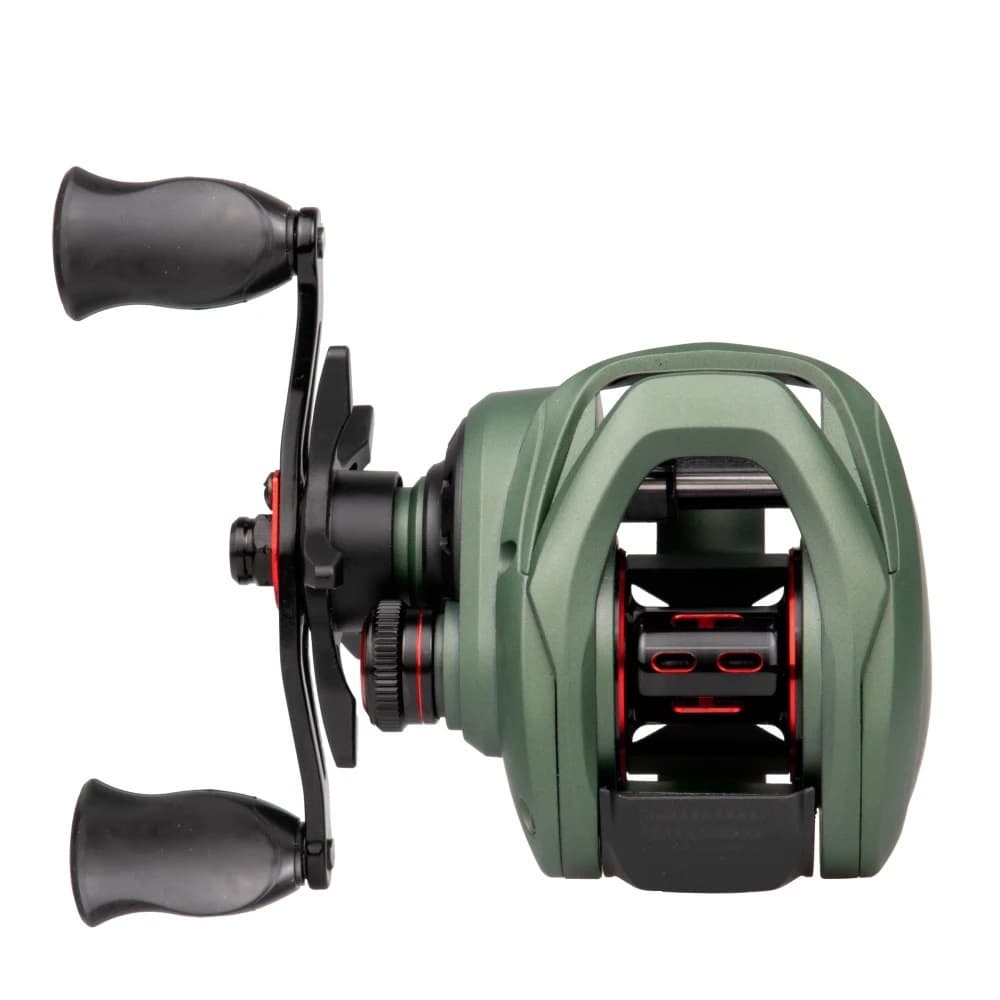 Carretilha Luna 150/151 KWN 8.2:1 Drag 8kg 10 Rolamentos Freio Magnético Anti Cabeleira - Pesca Tucunaré Açu