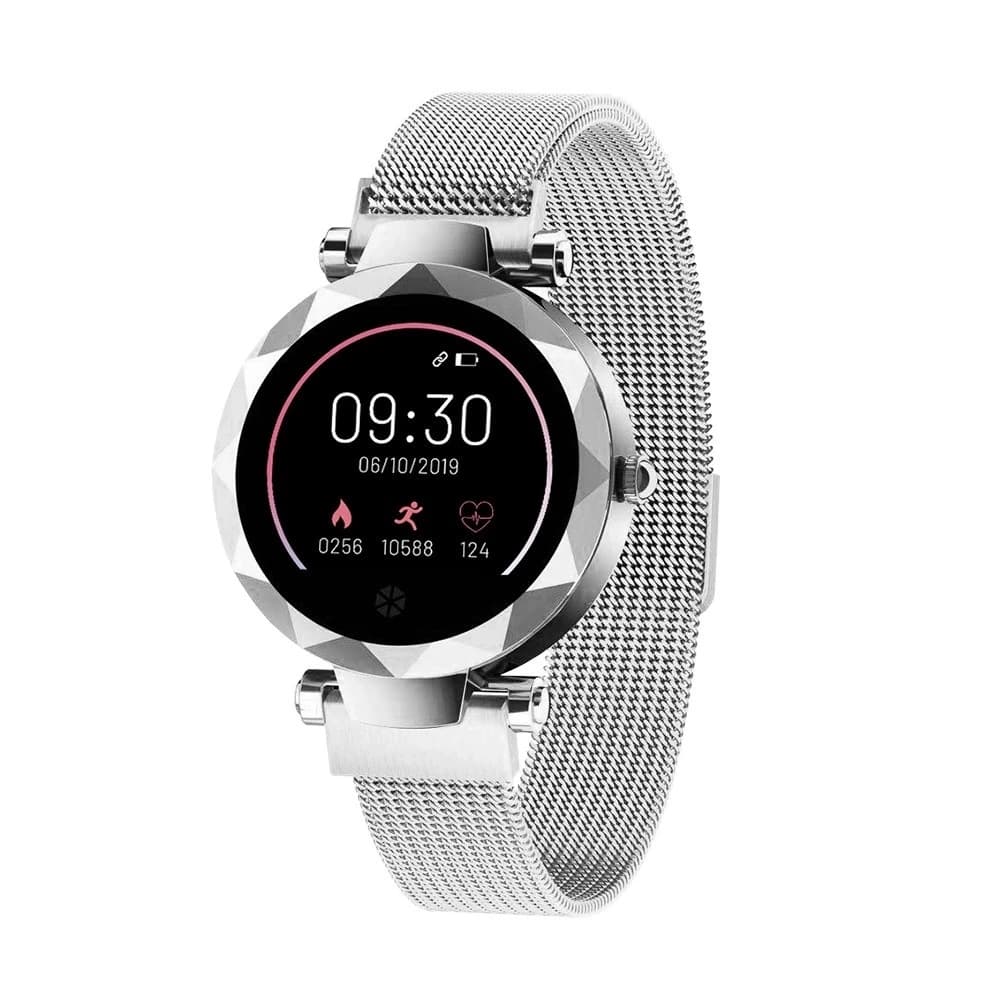 Smartwatch Atrio Paris ES384 Prata Unissex Monitor Cardíaco À Prova D'água IP67 Android iOS
