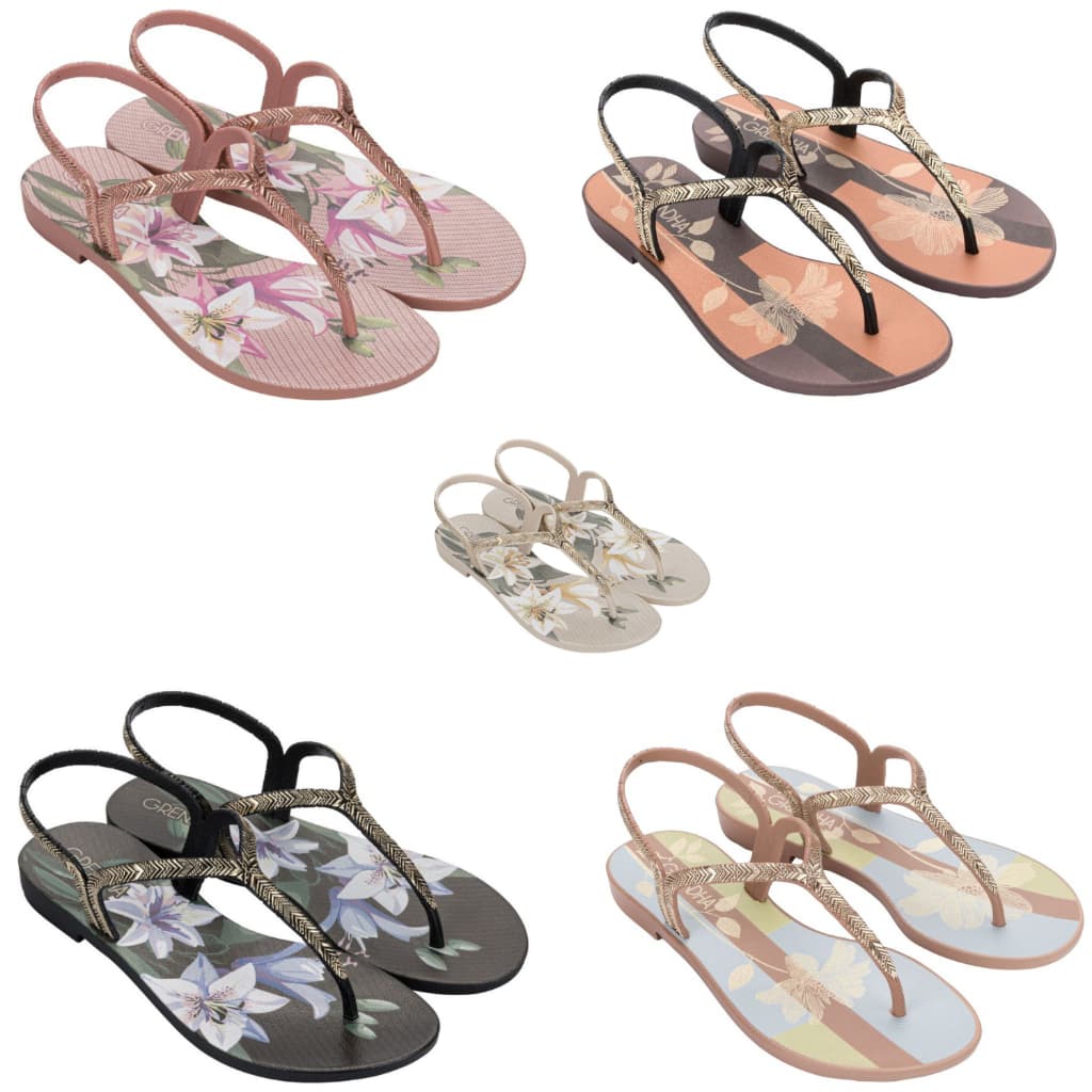 SANDALIA RASTEIRINHA NOVA GRENDHA AMOR EM FLOR  CONFORTAVEL ORIGINAL