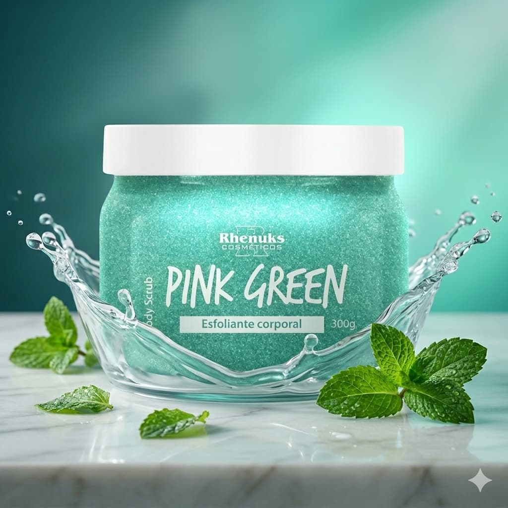 Esfoliante PINK GREEN Body Scrub Rhenuks 300g