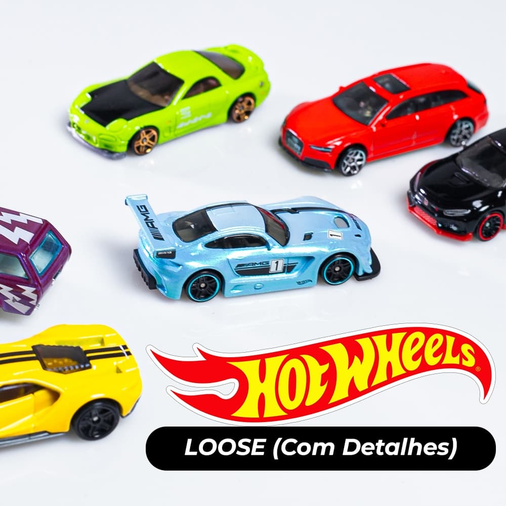 Hot Wheels Loose (Com Detalhes) - Escolha a Sua - Original 1:64