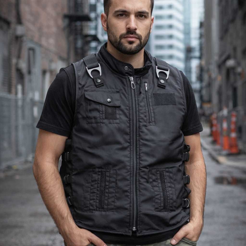 Colete Ap Vest + 4 Tags Colete Motoboy Colete Unisex Colete Masculino Colete Feminino