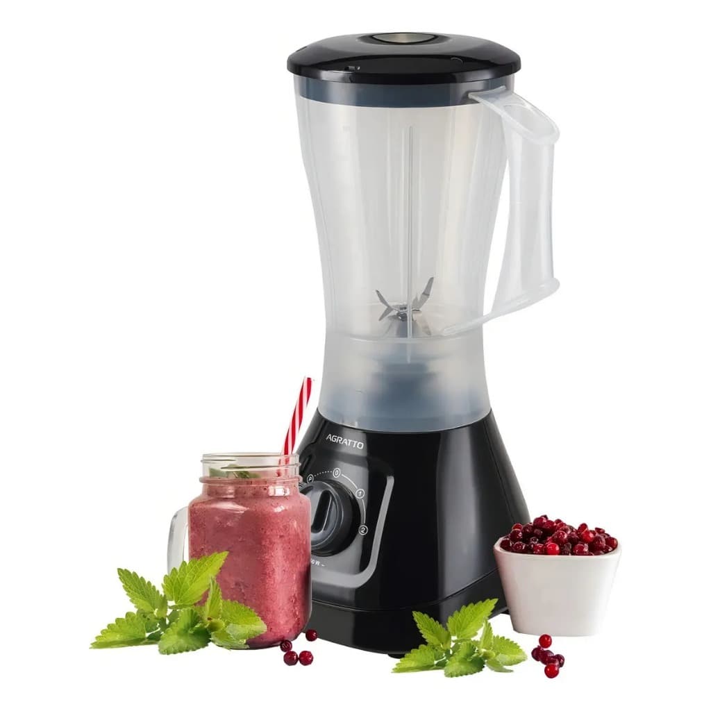 LIQUIDIFICADOR FORZA LQLF02 PR LEITOSO 1,5L 850W 220V AGRATTO