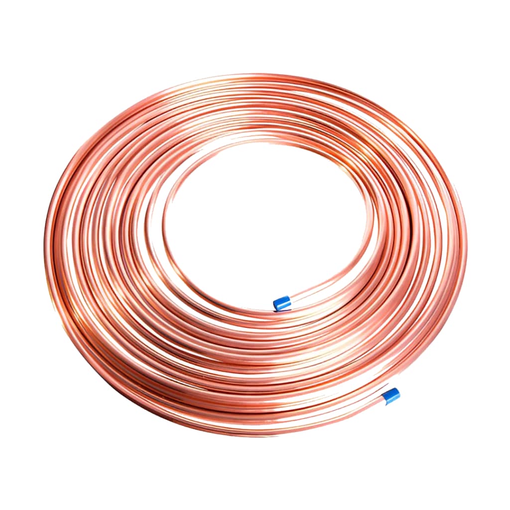 Tubo Cobre Flexível 1/4  Panqueca C/ 15 Metros