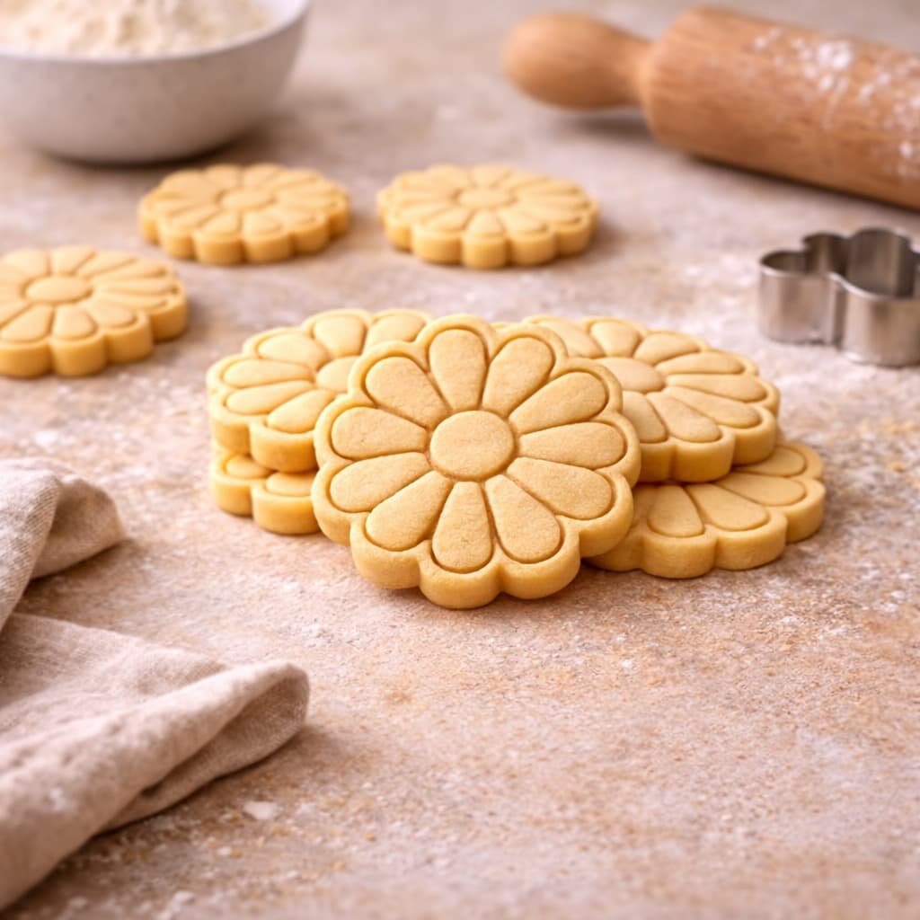 Cortador +Carimbo Flores Biscoito Pasta Americana Confeitaria Artesanato Biscuit Vários Modelo Massa