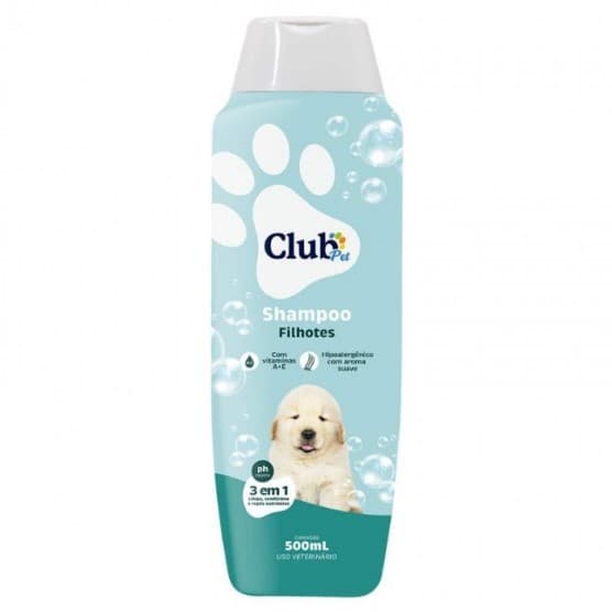 SHAMPOO FILHOTES 500ML CLUB
