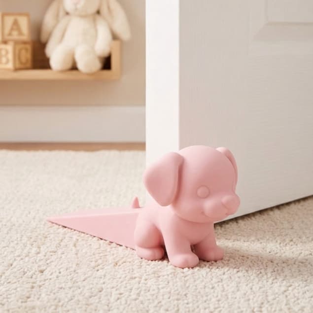 Peso de Porta Cachorrinho Decorativo - Trava Porta Criativo em Diversas Cores