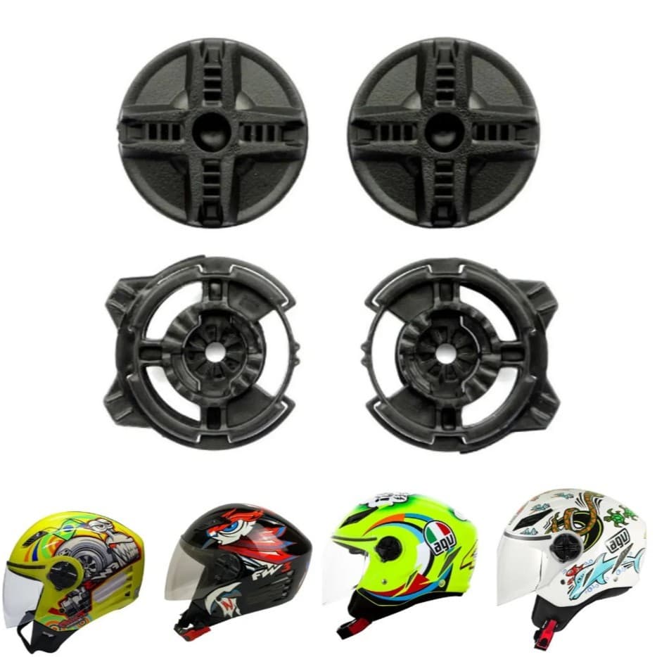 BOTÃO REPARO LATERAL DE VISEIRA CAPACETE AGV BLADE FW3 X OPEN ABERTO FIXADOR NOVO BARATO OFERTA