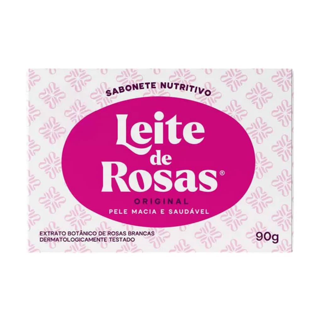 Sabonete Leite de Rosas 90g - Frete Gratis