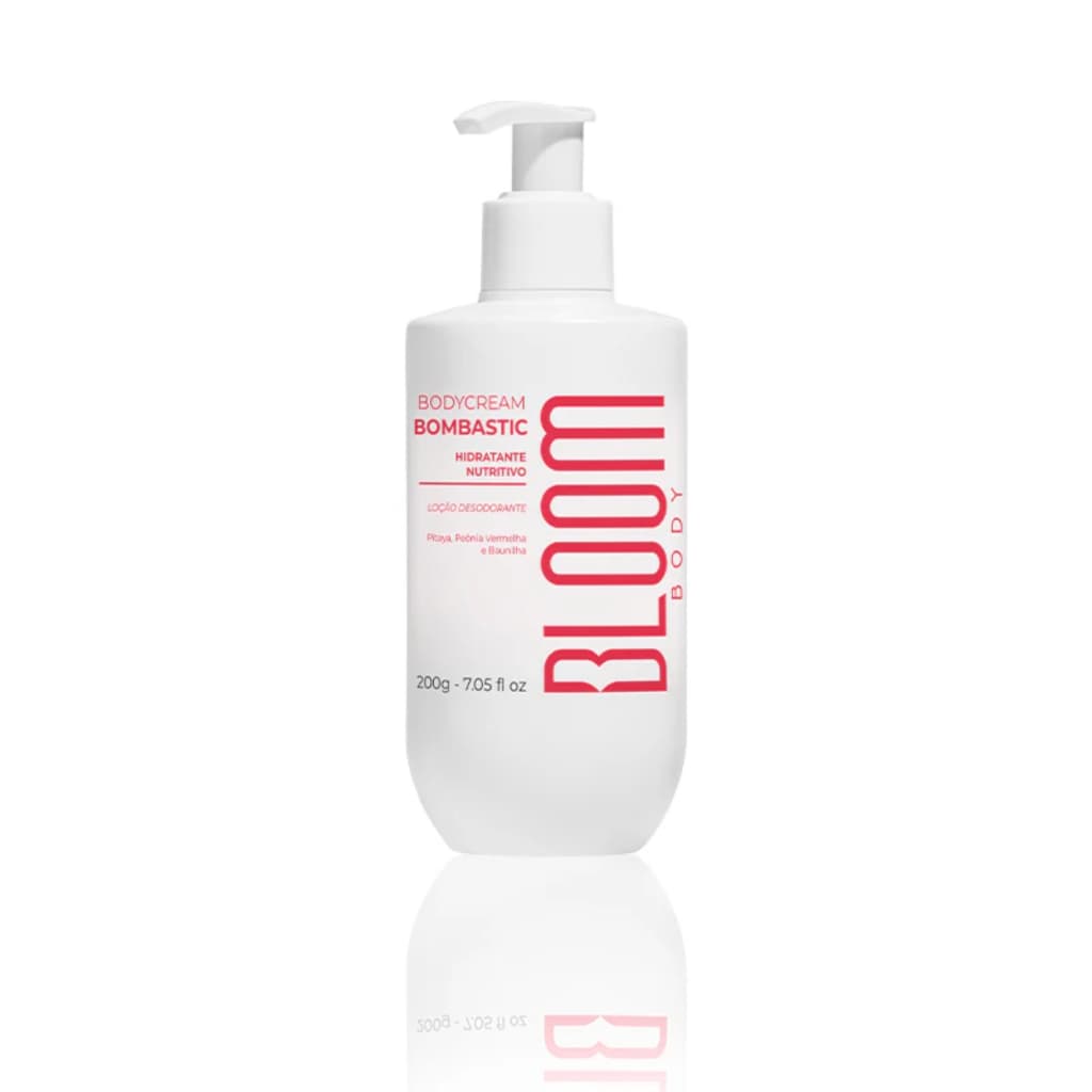 Bloom Body - Bombastic Body Cream Desodorante Hidratante 200g - Hidratação, Maciez Fragrância Floral