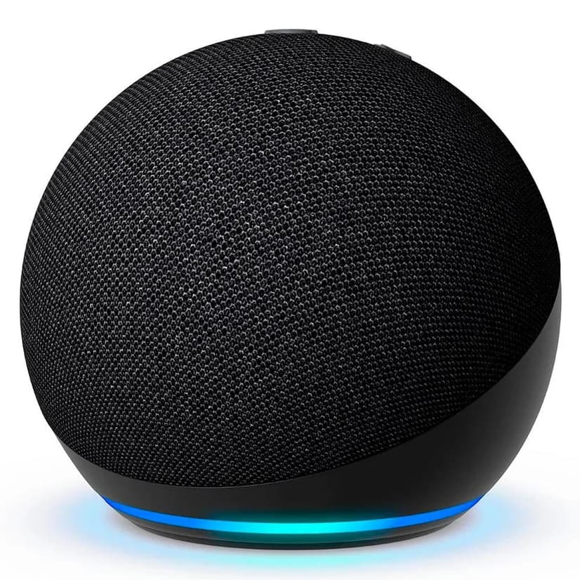 Alexa Echo Dot 5ª Geração Amazon Original Smart Speaker Bluetooth Cor Preta