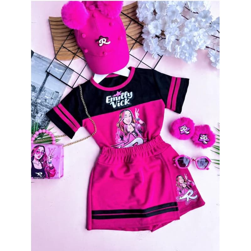 Conjunto Infantil Emilly Vick e Kethylen 4 ao 12!