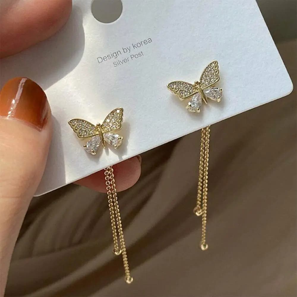 Eh Drop Dangle Brincos Para Presentes Com Formato De Borbole