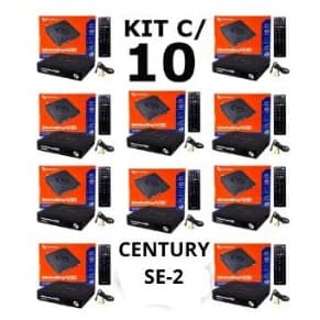 Kit 10 Receptores Century Midiabox Se-2 Regionalizado
