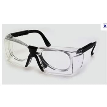 Oculos de Segurança Clipon Colocação Grau EPI armação masculino feminino industrialpara colocar lente Graduada