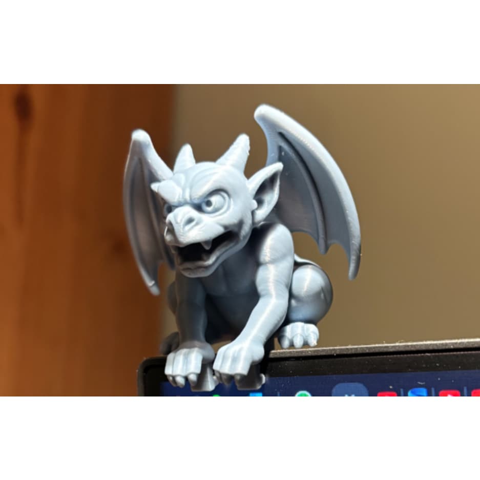 🗿 Miniatura Gárgula de Catedral 3D | Gótico Medieval Decor Geek Colecionável 3,5 cm