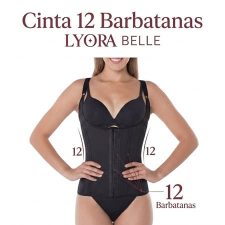 Cinta Modeladora Pribcesa Catarina Corrige Postura Modela Cintura Alta Compressao Feminino